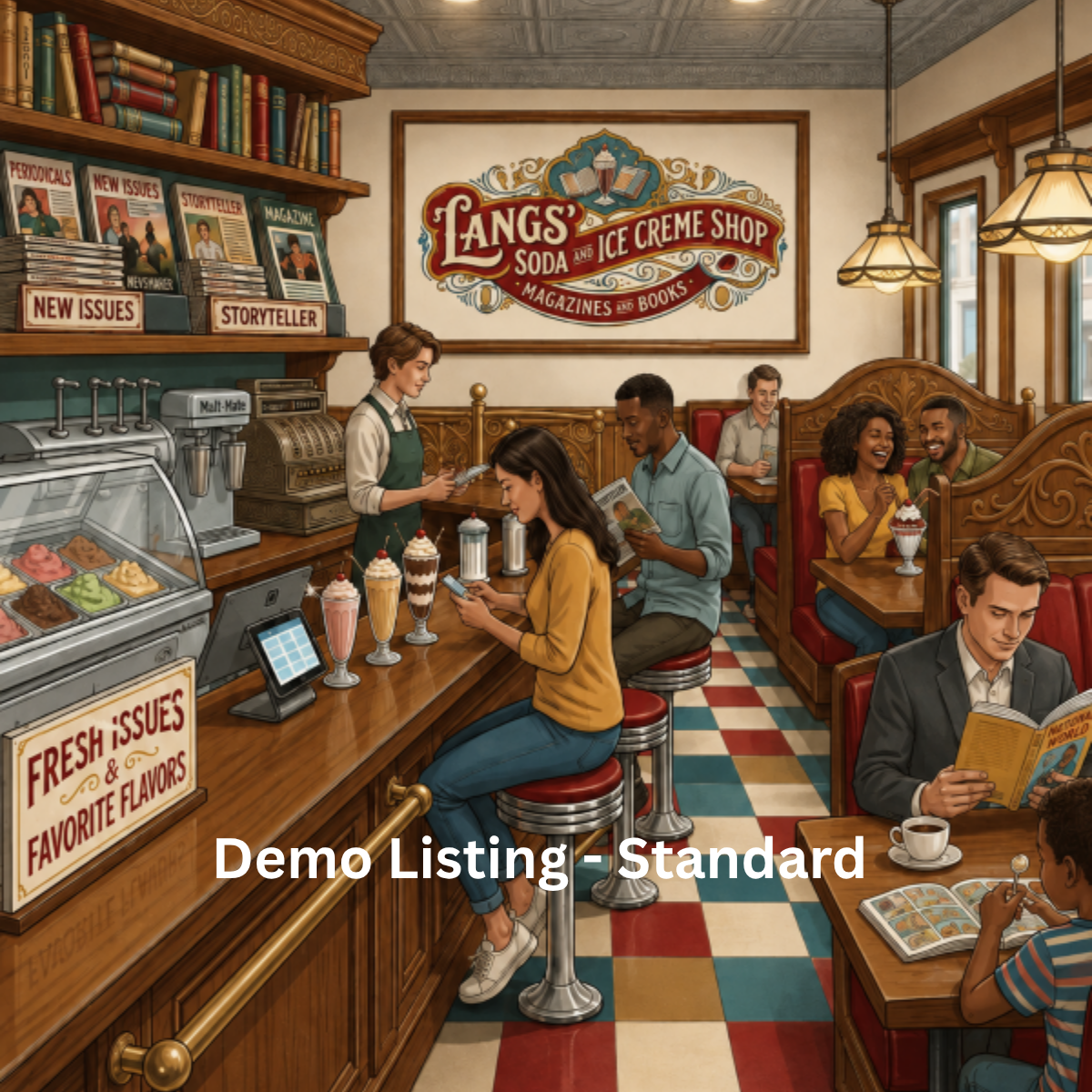 Lengs Soda and Ice Cream Shop (Demo Listing) 