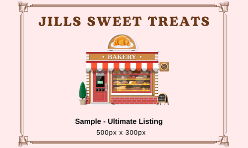 Jills Sweet Treats - Demo Ultimate Listing 