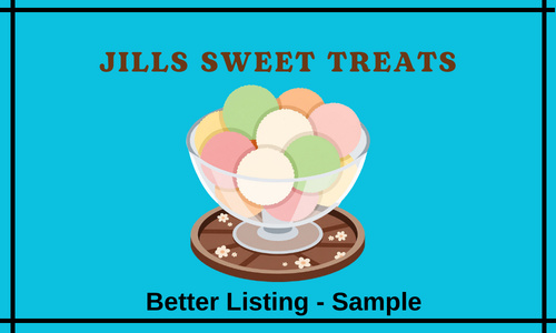 Jills Sweet Treats - Demo Better Listing 